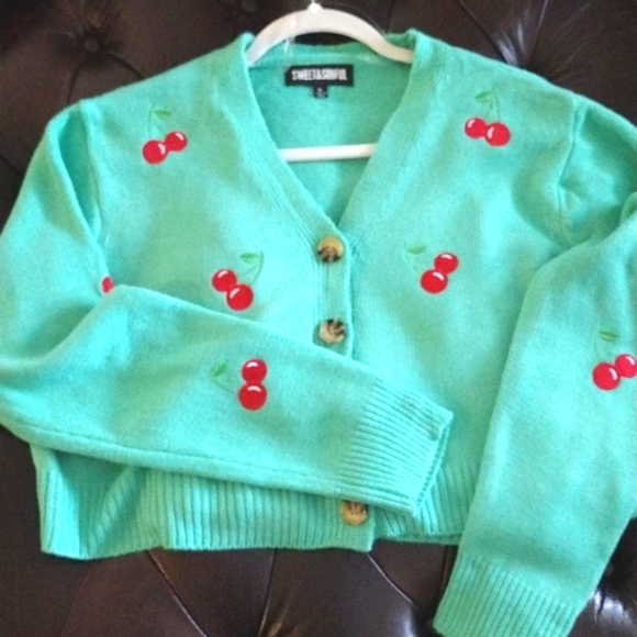 Cardigan Set for costume 1950's - Picture 1 of 6